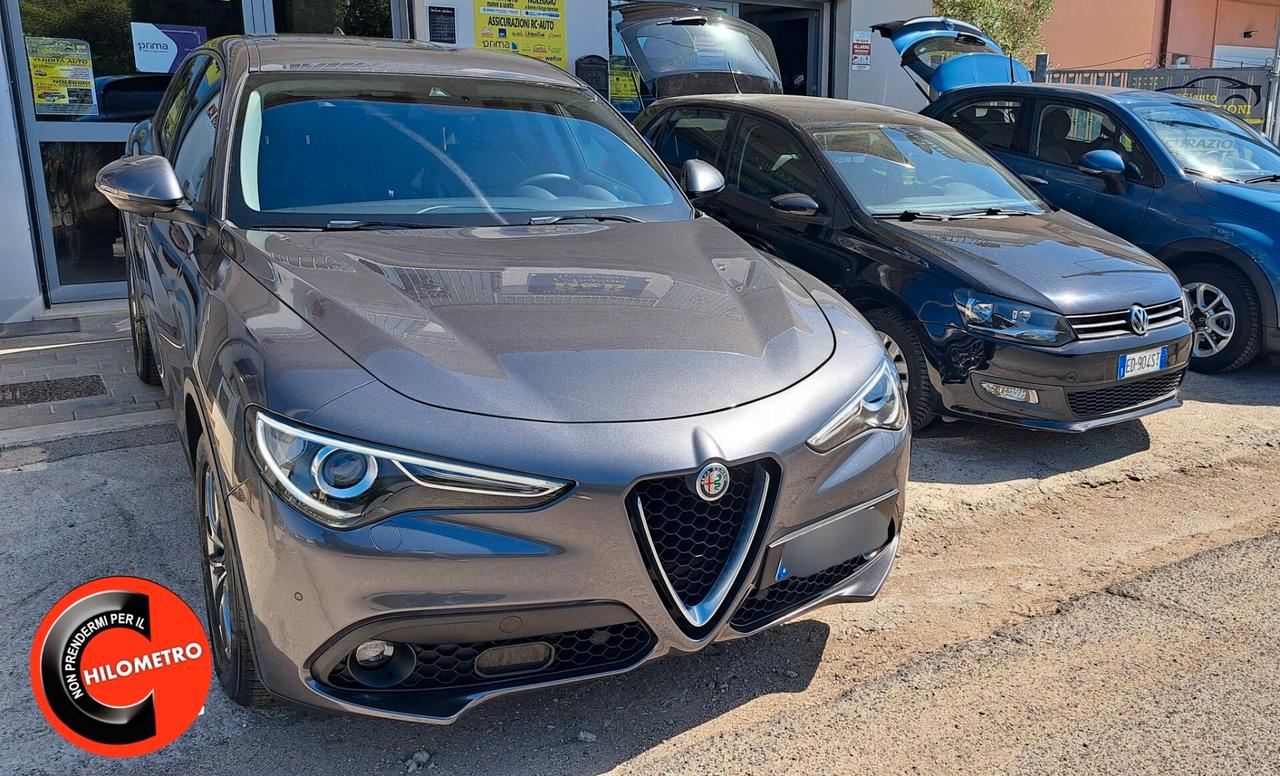 Alfa Romeo Stelvio 2.2 Turbodiesel AT8 Total pelle