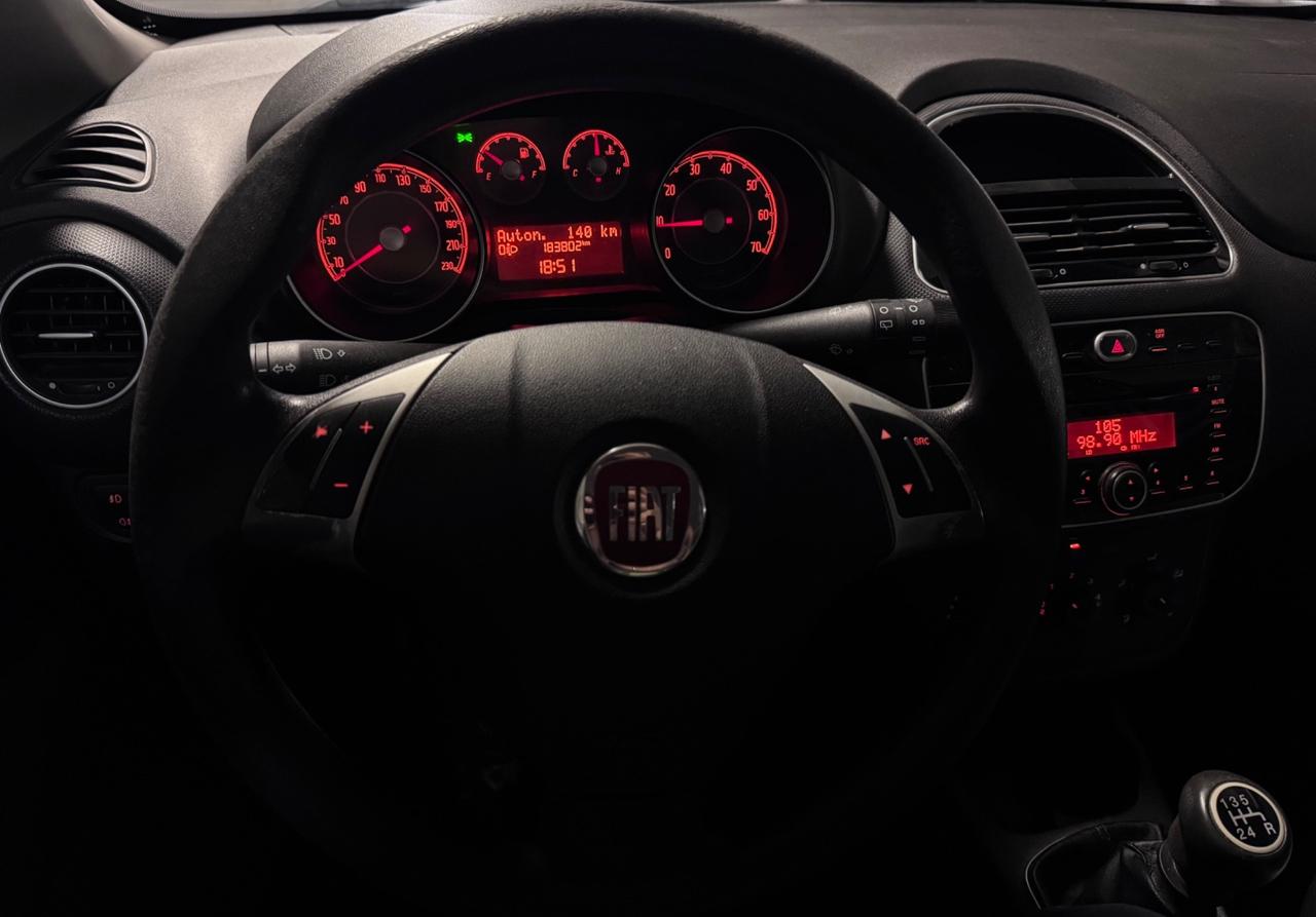 Fiat Punto Evo 1.2 69 CV LOUNGE – EURO 5B