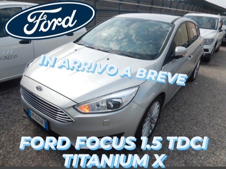 FORD FOCUS 1.5 TDCI 120 CV TITANIUM X NAVI CERCHI BIXENO PELLE