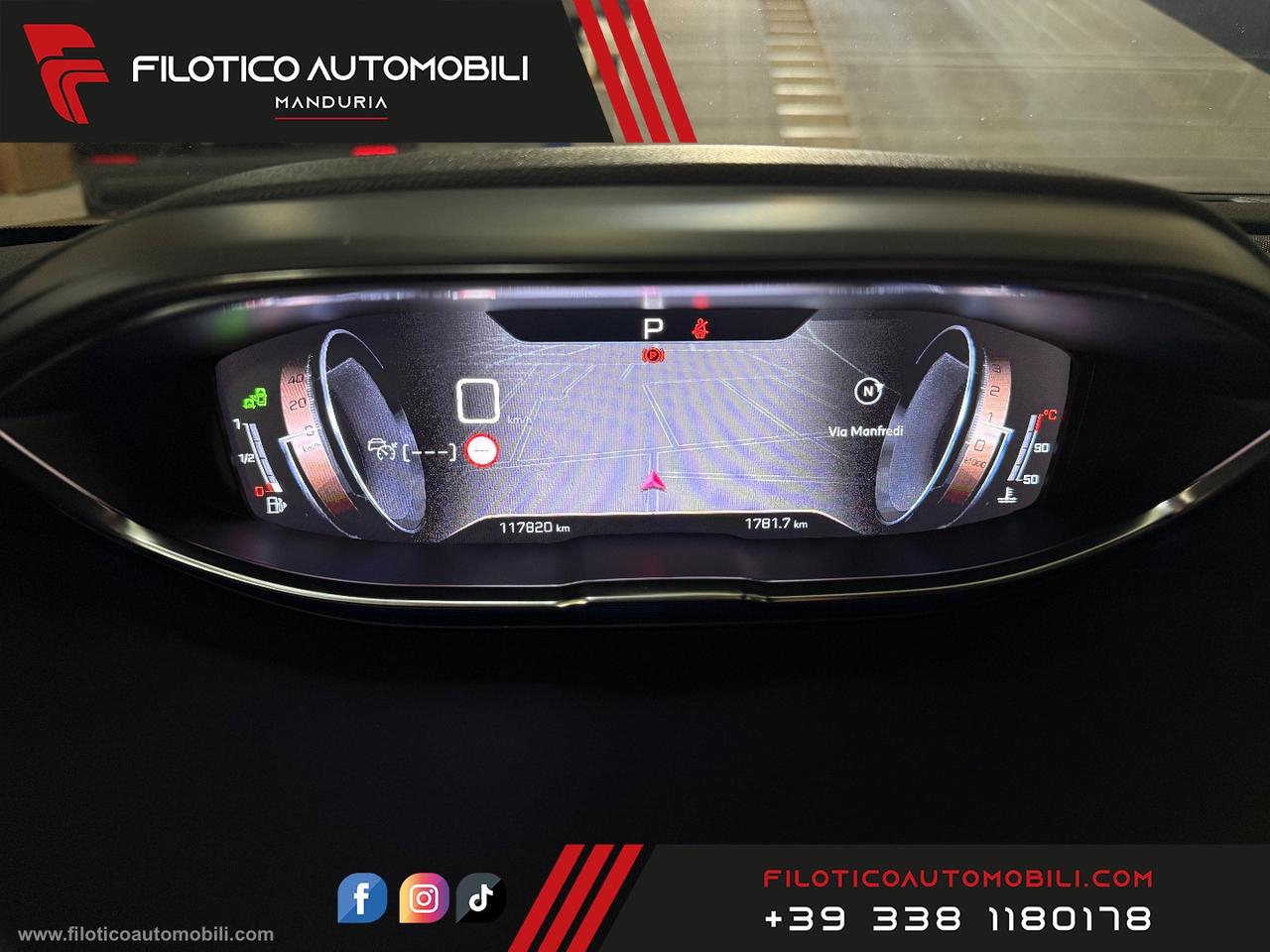 PEUGEOT 3008 BlueHDi 130 S&S EAT8 GT Line LUCI AMBIENT - FULL LED