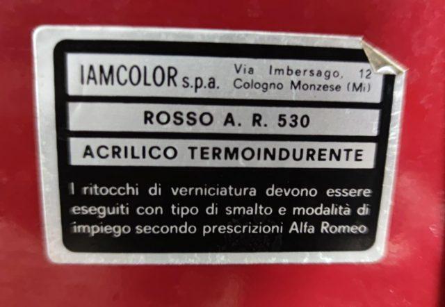ALFA ROMEO Giulietta 1.6 UNICO PROPRIETARIO, TARGHE NERE, DOC.ORIGINALI