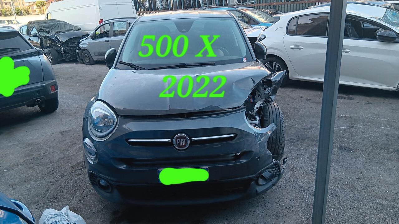 Fiat 500X incidentata sinistrata mondialcars 022