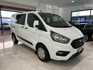 FORD Transit Custom 300 2.0 EcoBlue Hybrid 130 PC-DC 6 posti Trend