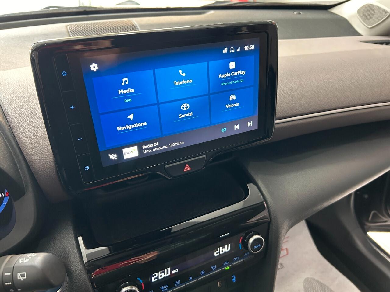 Toyota Yaris Cross 1.5h Hybrid 116cv e-cvt auto Lounge Tetto ITALIANA