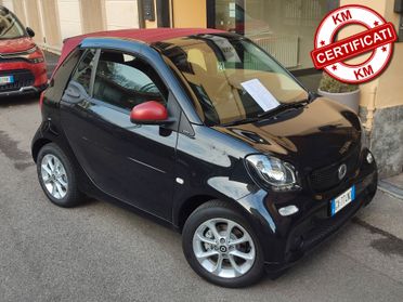 Smart ForTwo 70 1.0 twinamic cabrio Passion Capote Rossa Ok neopatentati