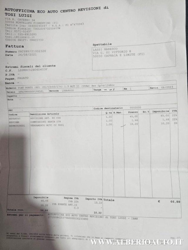 FIAT Punto 1.3 MJT 75CV 16V 5 porte Young