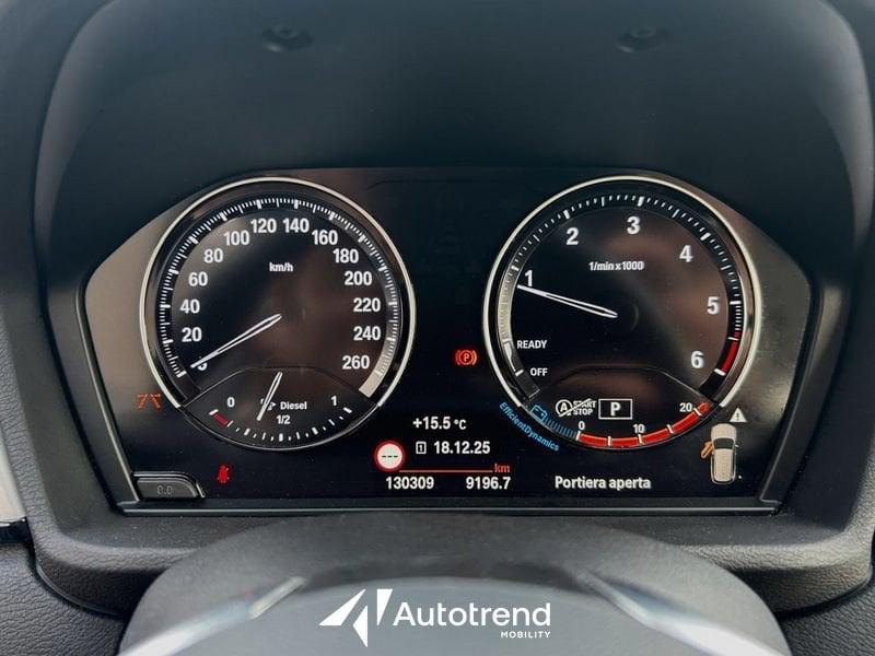 BMW X1 xDrive18d 150 CV Automatica NAVI LED Business Advantage