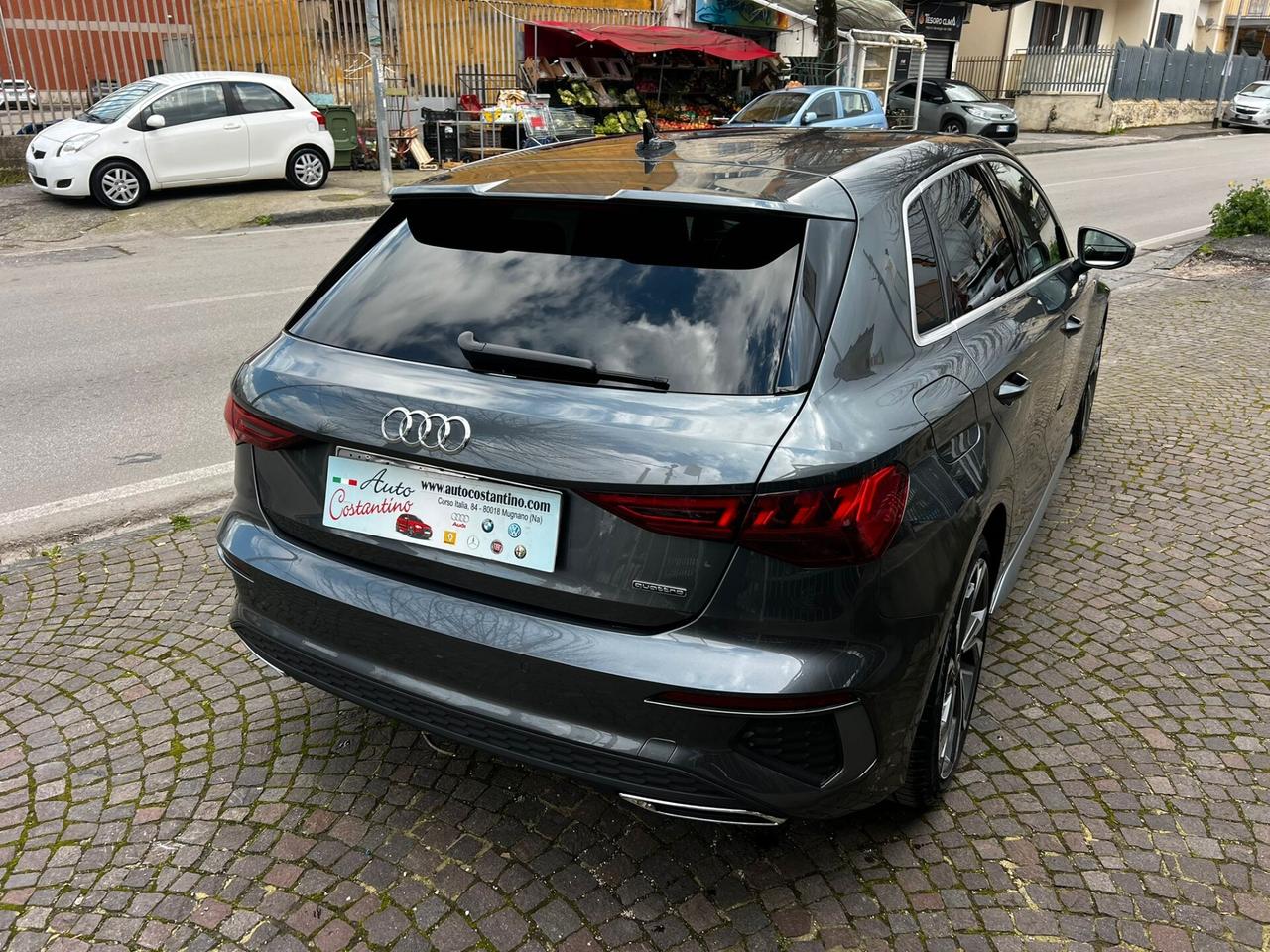 Audi A3 SPB 40 TDI quattro S tronic line edition