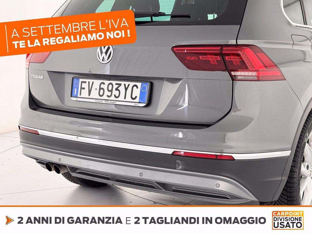 VOLKSWAGEN Tiguan 1.5 tsi advanced 150cv dsg del 2019