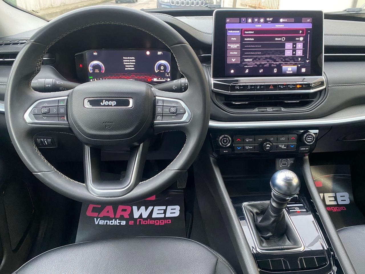 JEEP COMPASS 1.6 MJT 130CV LIMITED Cam 2021