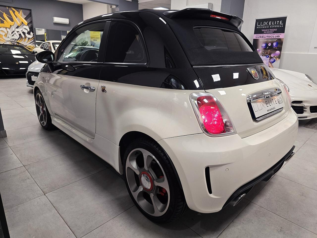 Abarth 500C 595C 1.4 BICOLORE_POCHISSIMI KM_DISTRIB FATTA! TOP