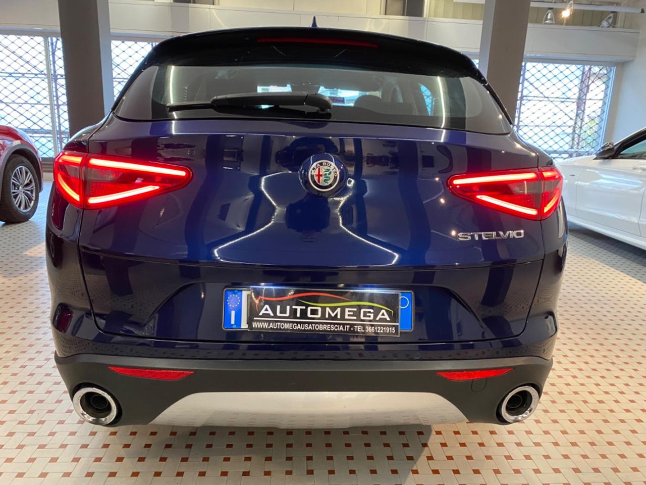 ALFA ROMEO STELVIO 2.2 190CV AZIENDALE BLU MONTECARLO