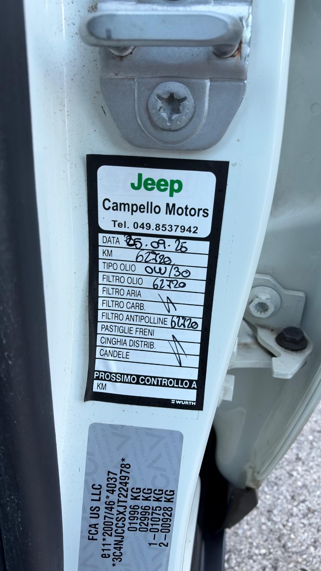 Jeep Compass 1.6 Multijet II 2WD Limited