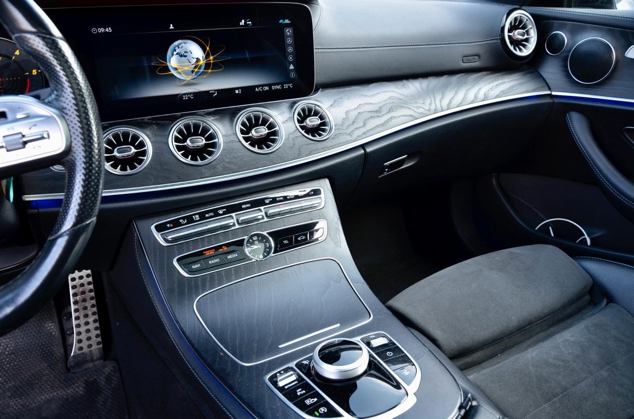 MERCEDES-BENZ E220d PREMIUM PLUS AMG 194cv AUTO, TETTO, MULTIBEAM, MASSAGGIO, RETROCAMERA, EURO 6D, PERMUTE