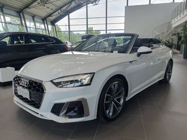 Audi A5 cabrio 40 2.0 tdi mhev 204cv s line edition s tronic