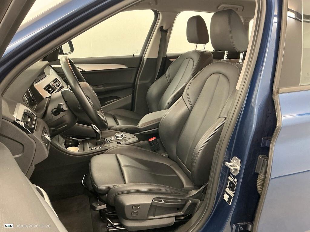 BMW X1 16D 115CV STEPTRONIC S-DRIVE BUSINESS ADVANTAGE ( CRUISE - PELLE - NAVI - PARK ASSISTANT - TELECAMERA POST. - CERCHI 17 )