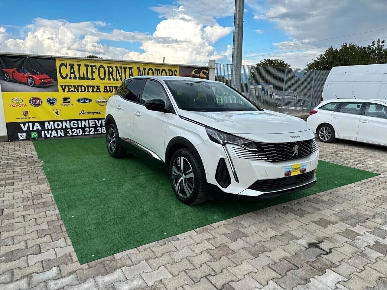 Peugeot 3008 1.5 BlueHDi 130 S&S Allure 01/2022 garanzia permute finaziamento in sede