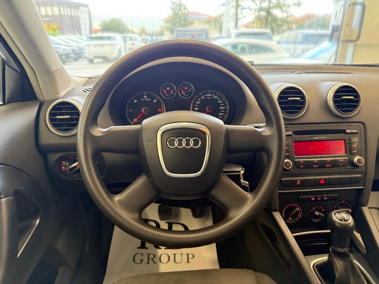 Audi A3 1.6 tdi Ambiente 90cv okneopatentati