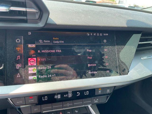 AUDI A3 SPB 30 G-Tron S-Tronic Advanced CERCHI 18, NAVI