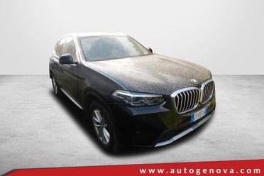 BMW X3 20D 190CV STEPTRONIC 48V X-DRIVE BUSINESS ADVANTAGE ( FARI LED - BMW DIGITAL COCKPIT - PELLE - CLIMA TRIZONA - NAVI - MIRROR - PARK ASSISTANT - CERCHI 18 )