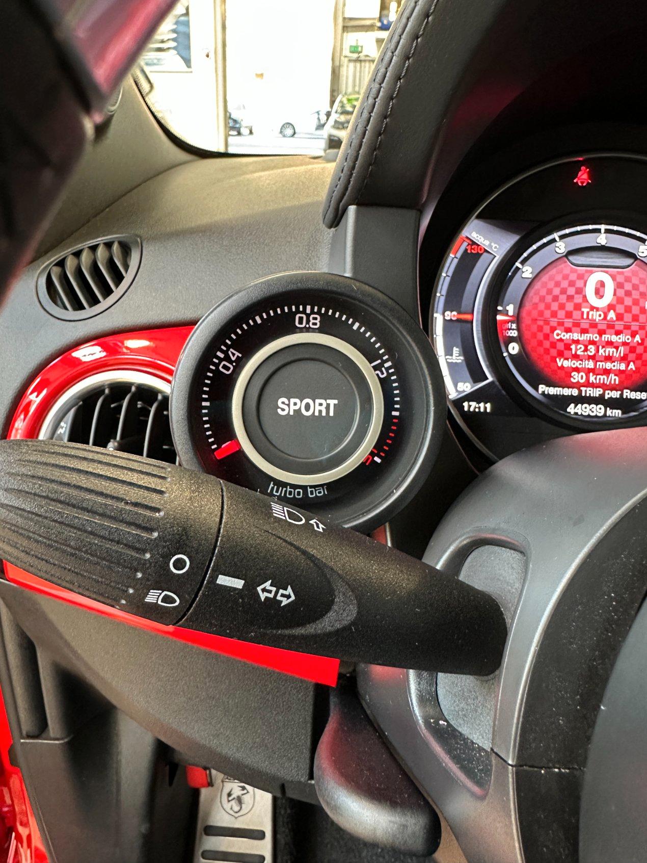 Abarth 595 1.4 t-jet 145cv - 17" - Scarico Monza