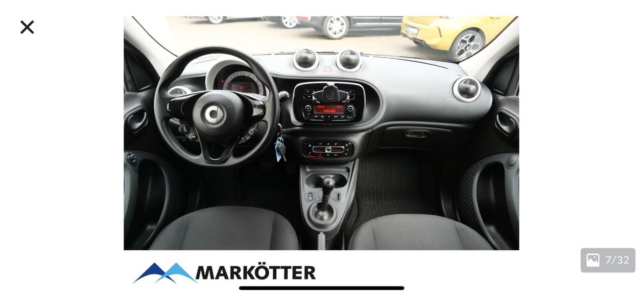 Smart ForFour 70 1.0 Passion Automatica