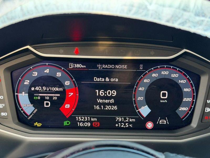 Audi A1 A1 Sportback 30 116cv s-tronic SLINE led multicolor Bianco bicolore