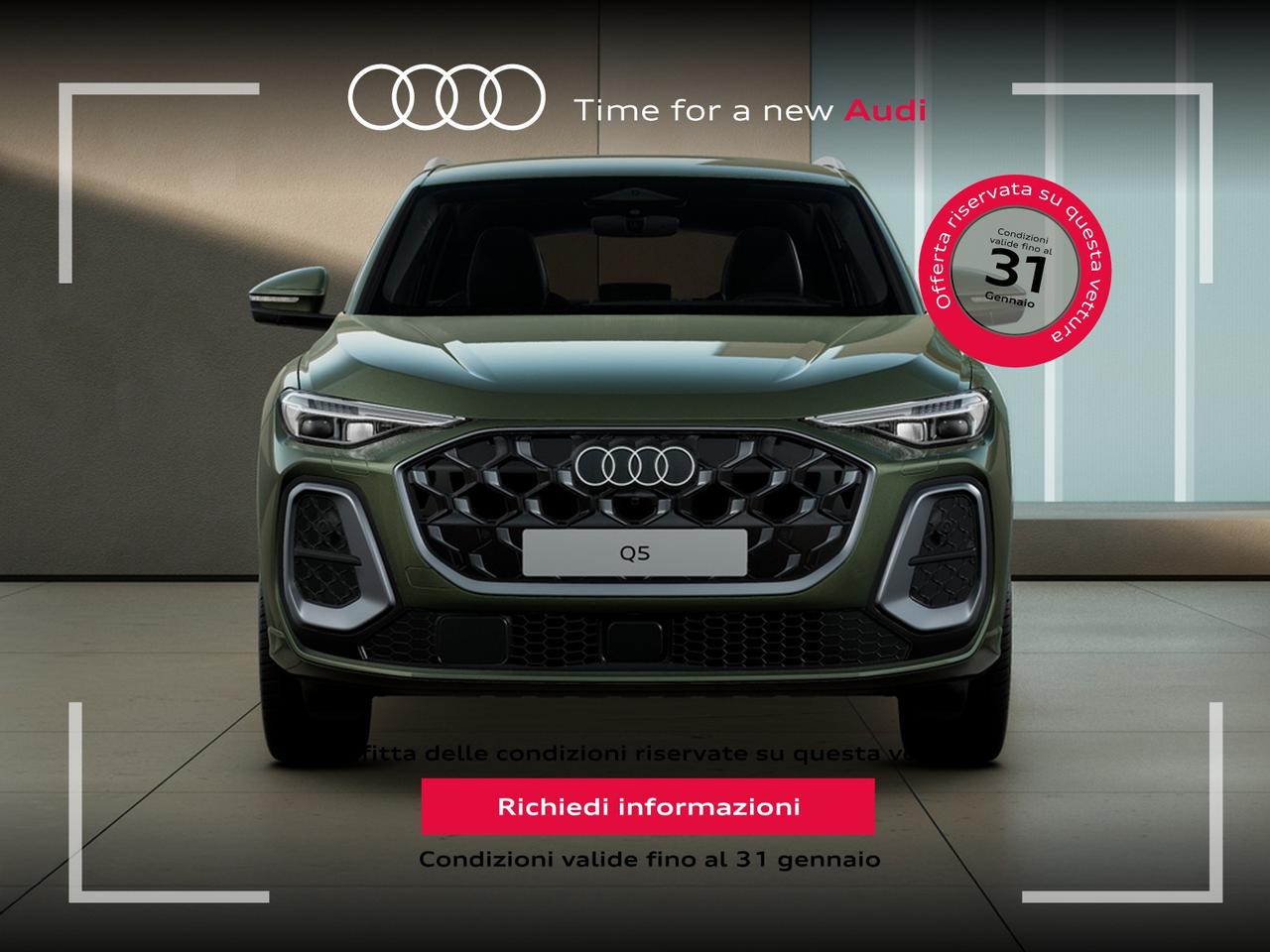 Audi Q5 2.0 tdi mhev+ s line edition quattro 204cv s-tronic