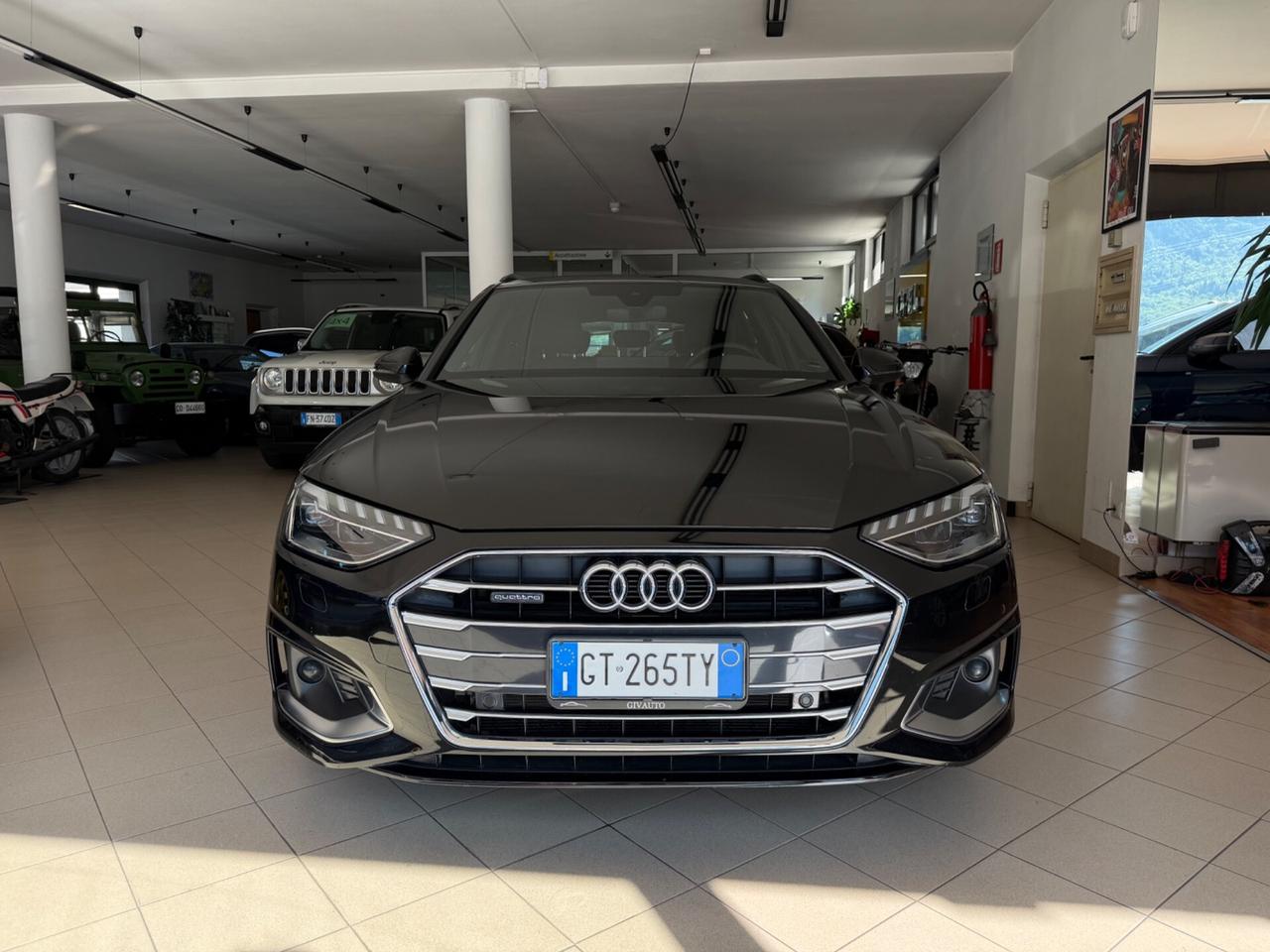 AUDI A4 Avant 40 2.0 tdi mhev quattro 204cv Gancio Traino * IVA ESPOSTA*