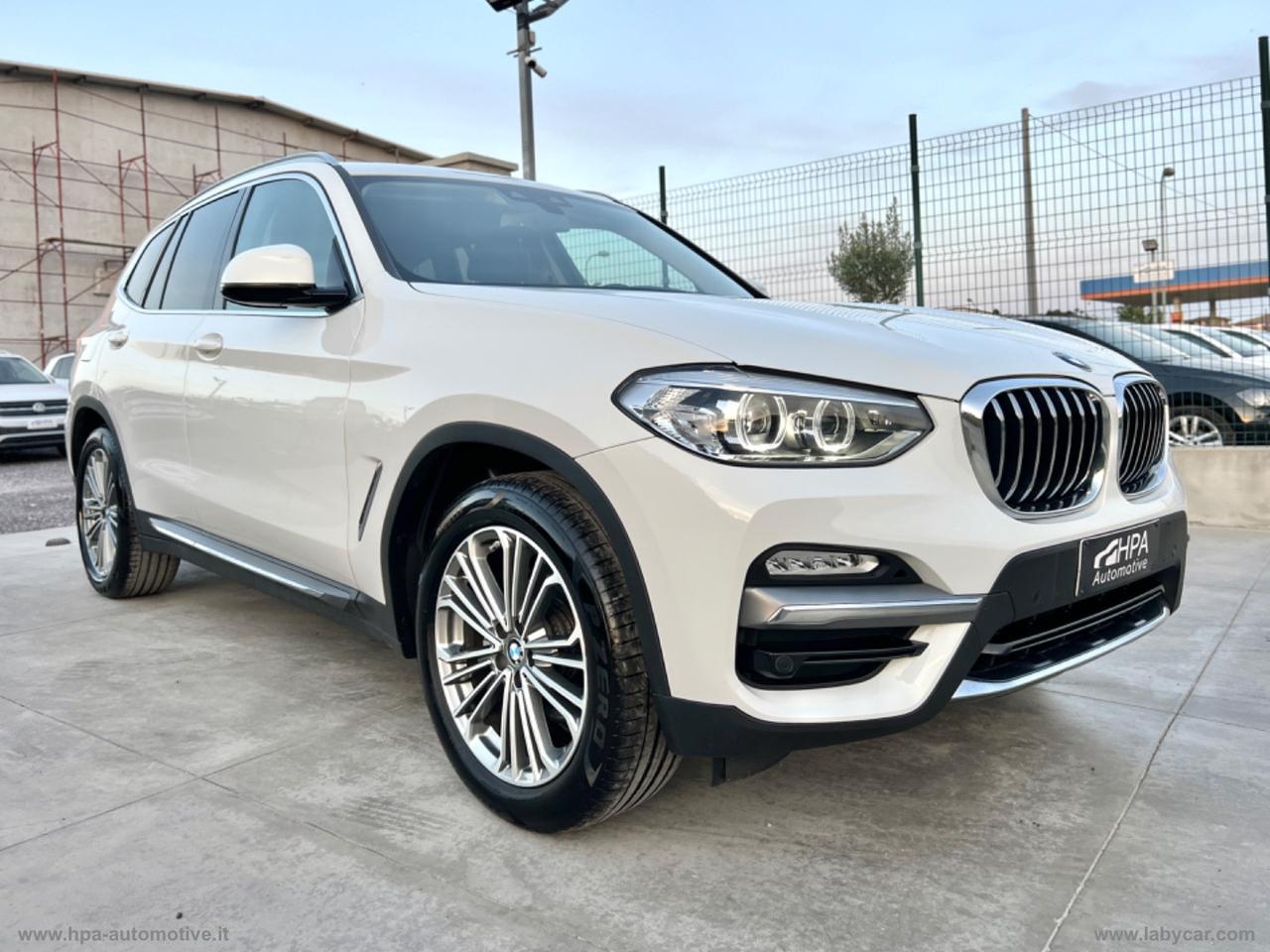 BMW X3 xDrive20d Luxury NAVI PELLE LED CERCHI 19