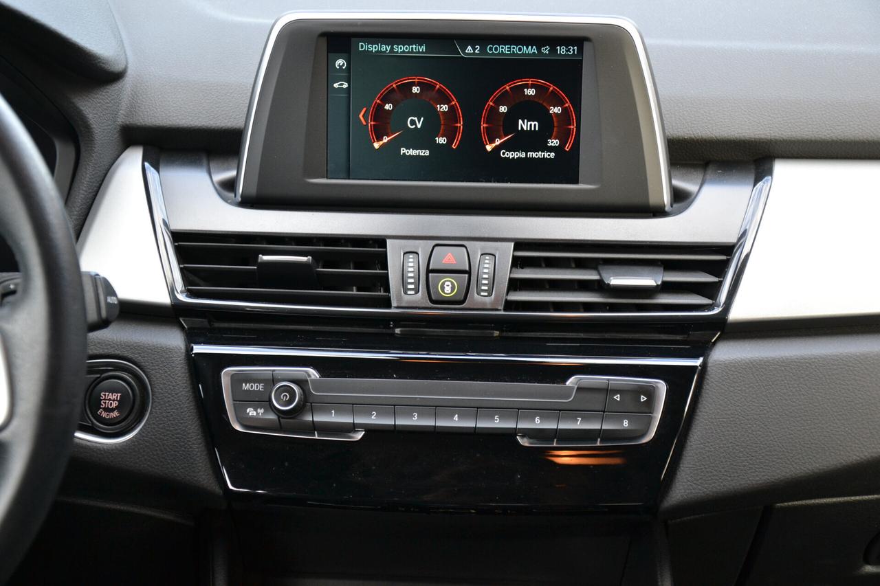 Bmw 216 1.5 D 116CV ACTIVE TOURER *OK NEOPAT.**PREZZO VERO