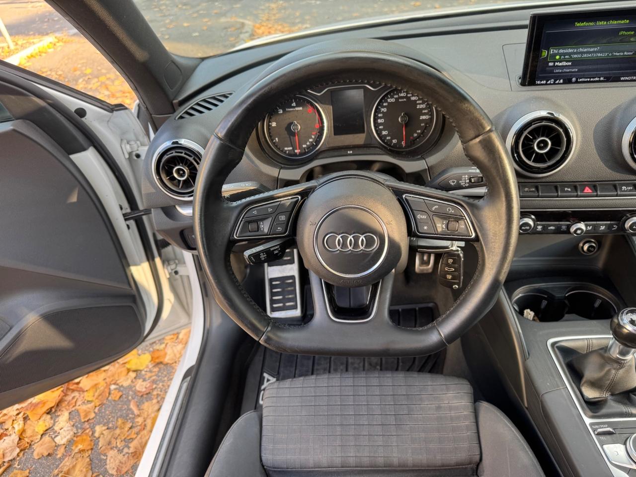 Audi A3 SPB 1.6 TDI Sport neopaten garanzia 12 mesi