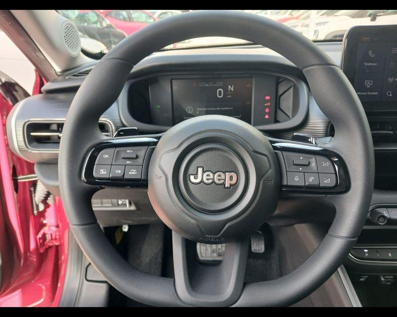 Jeep Avenger E-Hybrid Longitude 1.2 110cv Dct Mhev