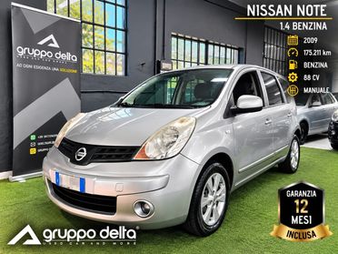 Nissan Note 1.4 16V ACENTA GARANZIA 12 MESI