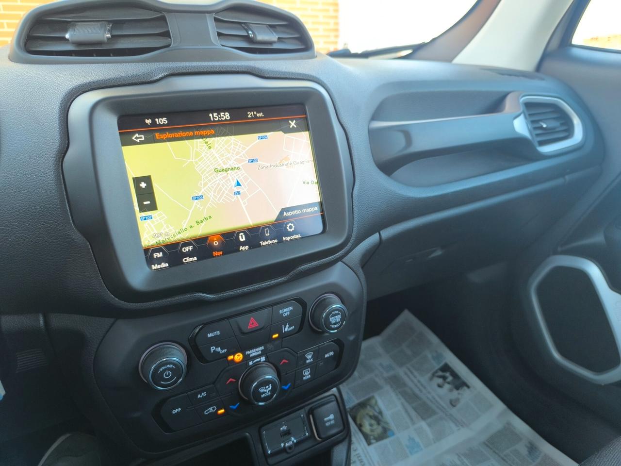 JEEP RENEGADE BUSINESS 1.6 DIESEL 120cv 11/2019 KM 95.000