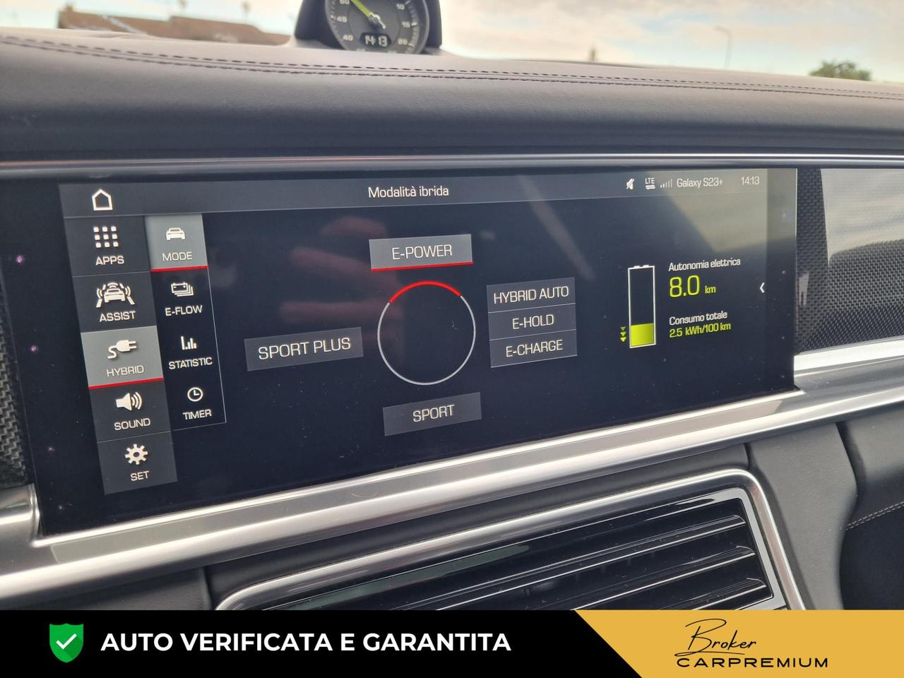 Porsche Panamera Sport Turismo 2.9 4 e-hybrid auto