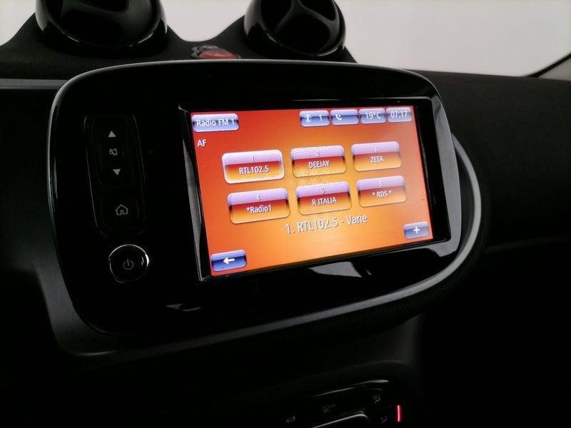 smart forfour eq enel x black