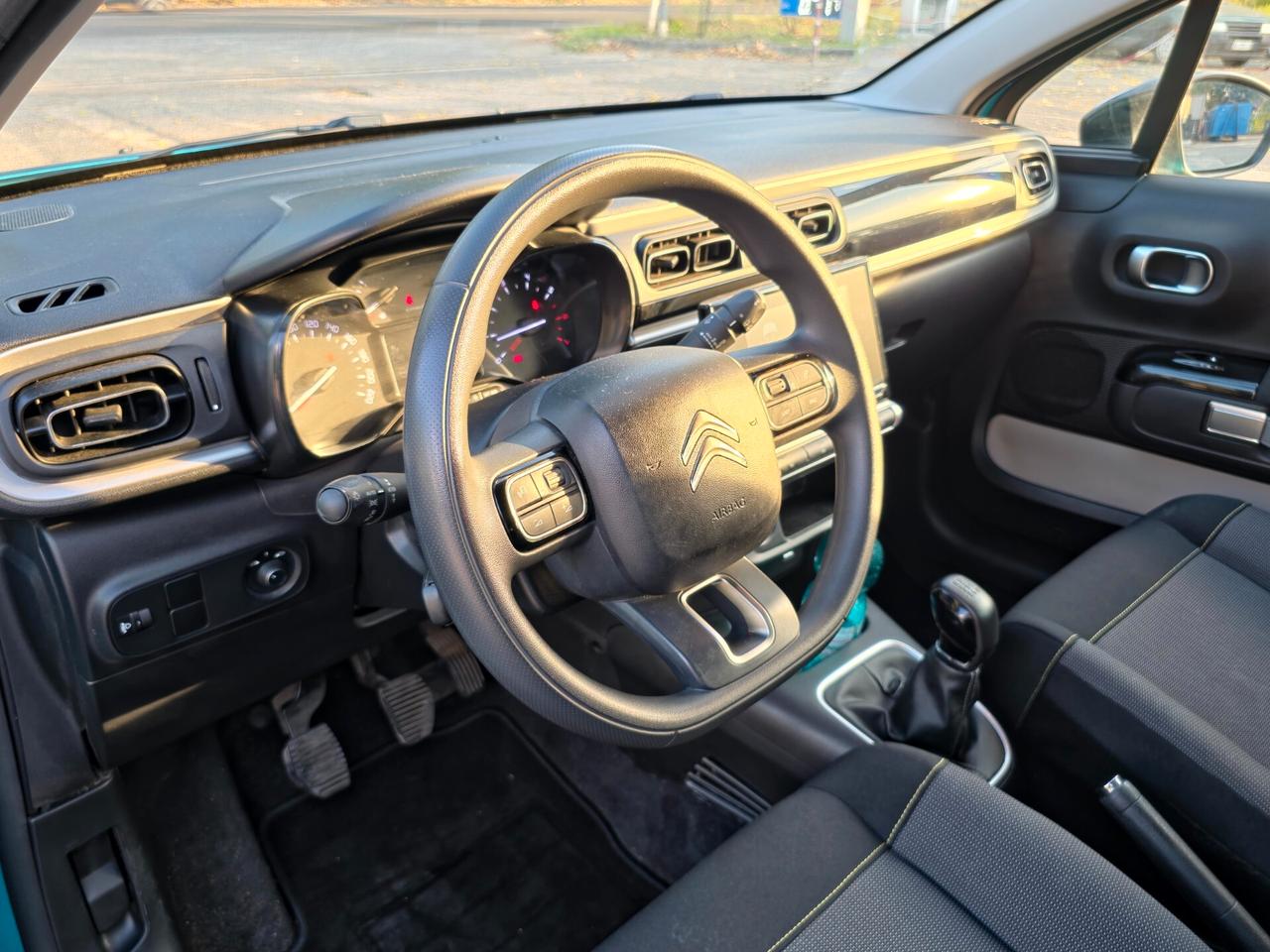 Citroen C3 PureTech 83 S&S Shine Pack E6 Manuale NEO 2022