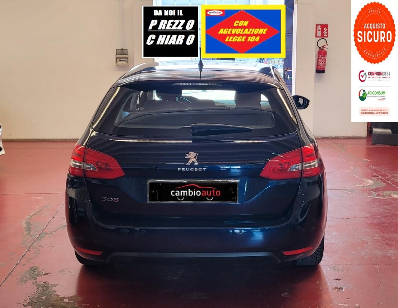 Peugeot 308 BlueHDi 130 S&S SW Business GARANTITA