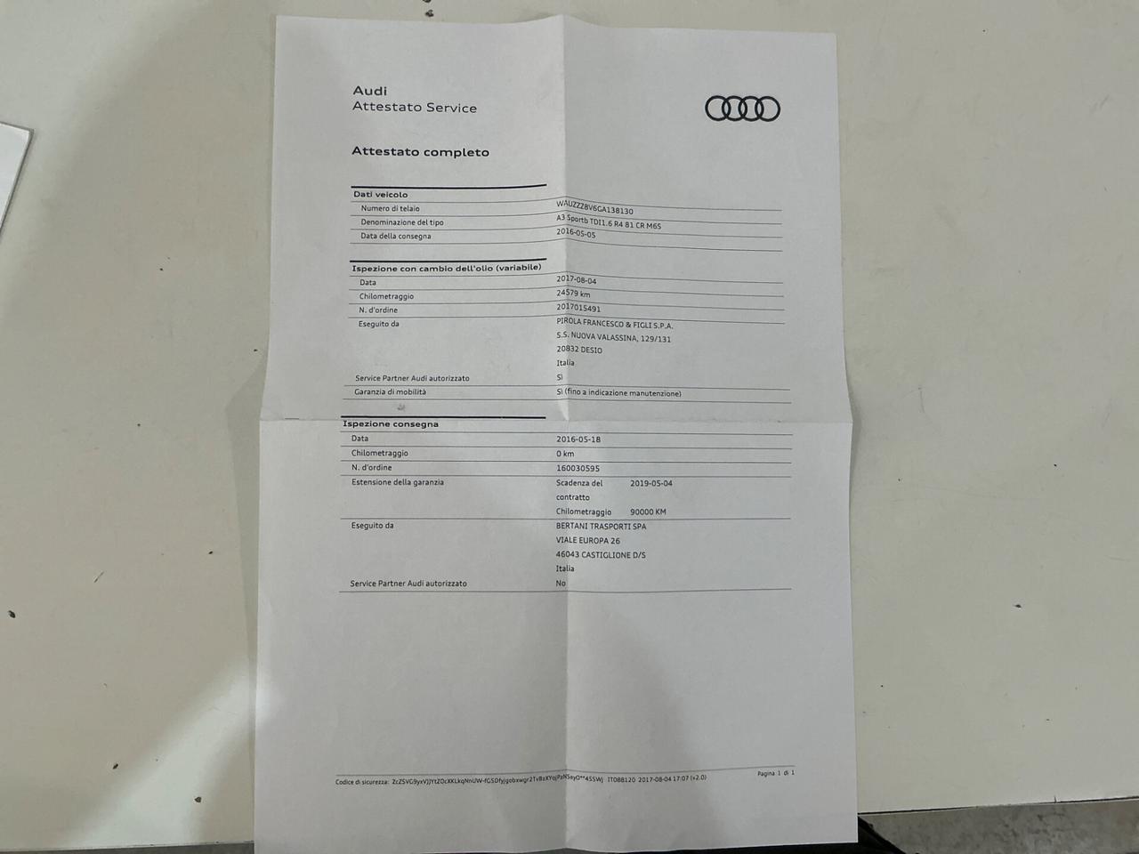 Audi A3 1.6 TDI clean diesel Ambition