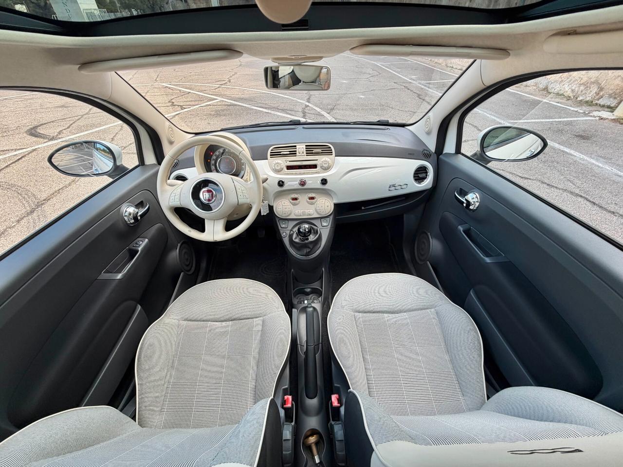 FIAT 500 LOUNGE/1.2 69 CV/TETTO/CERCHI 16"/GPL