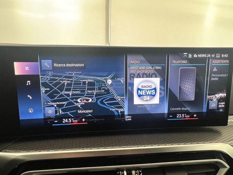 BMW Serie 3 G20 2022 Berlina 320d mhev 48V xdrive MSport Pro auto