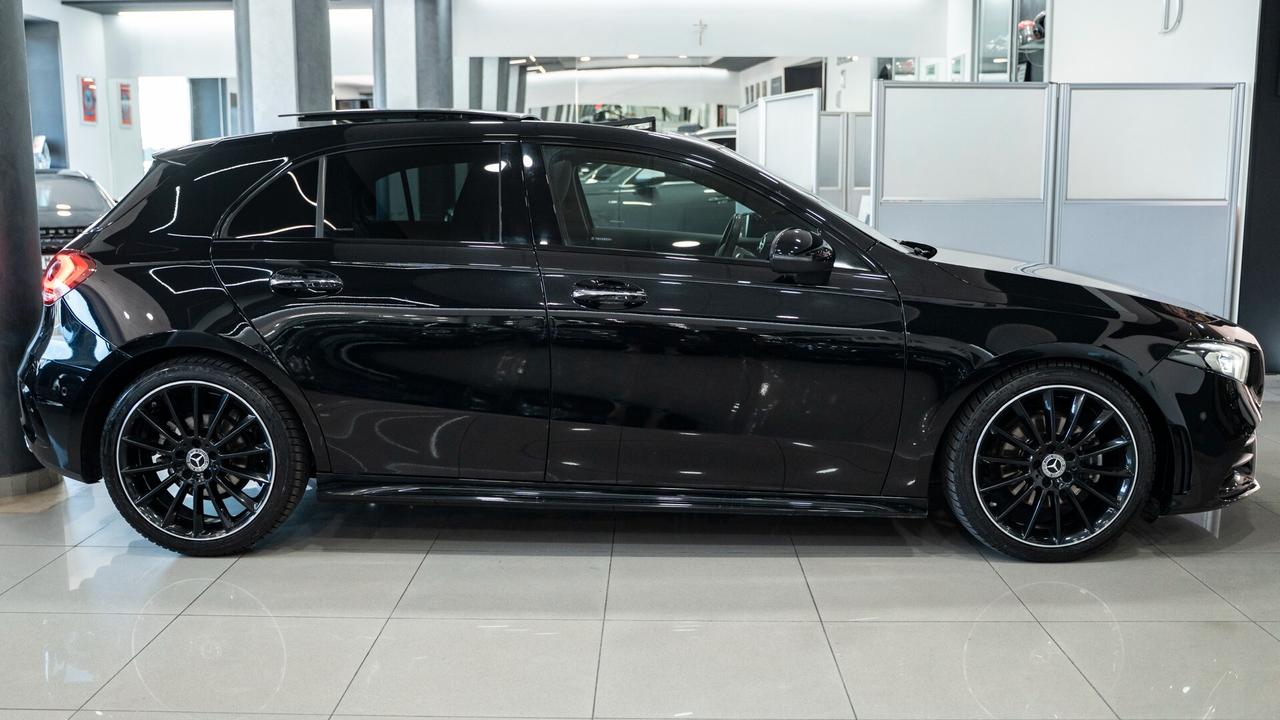 Mercedes-benz A 200 D PREMIUM PLUS AMG 19" TETTO PACK LUCI MULTIBEAM FULL OPTIONAL