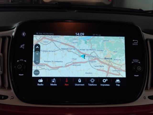 FIAT 500 Hybrid LOUNGE Cerchi16-Clim.Aut-NAVI-CARPLAY-Tetto