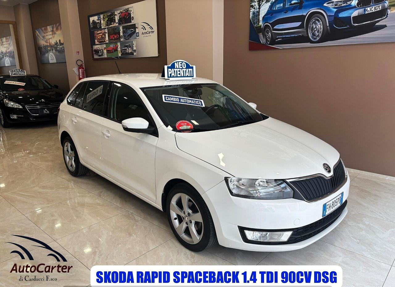 Skoda Rapid 1.4 TDI 90CV *AUTOMATICA* PARI AL NUOVO