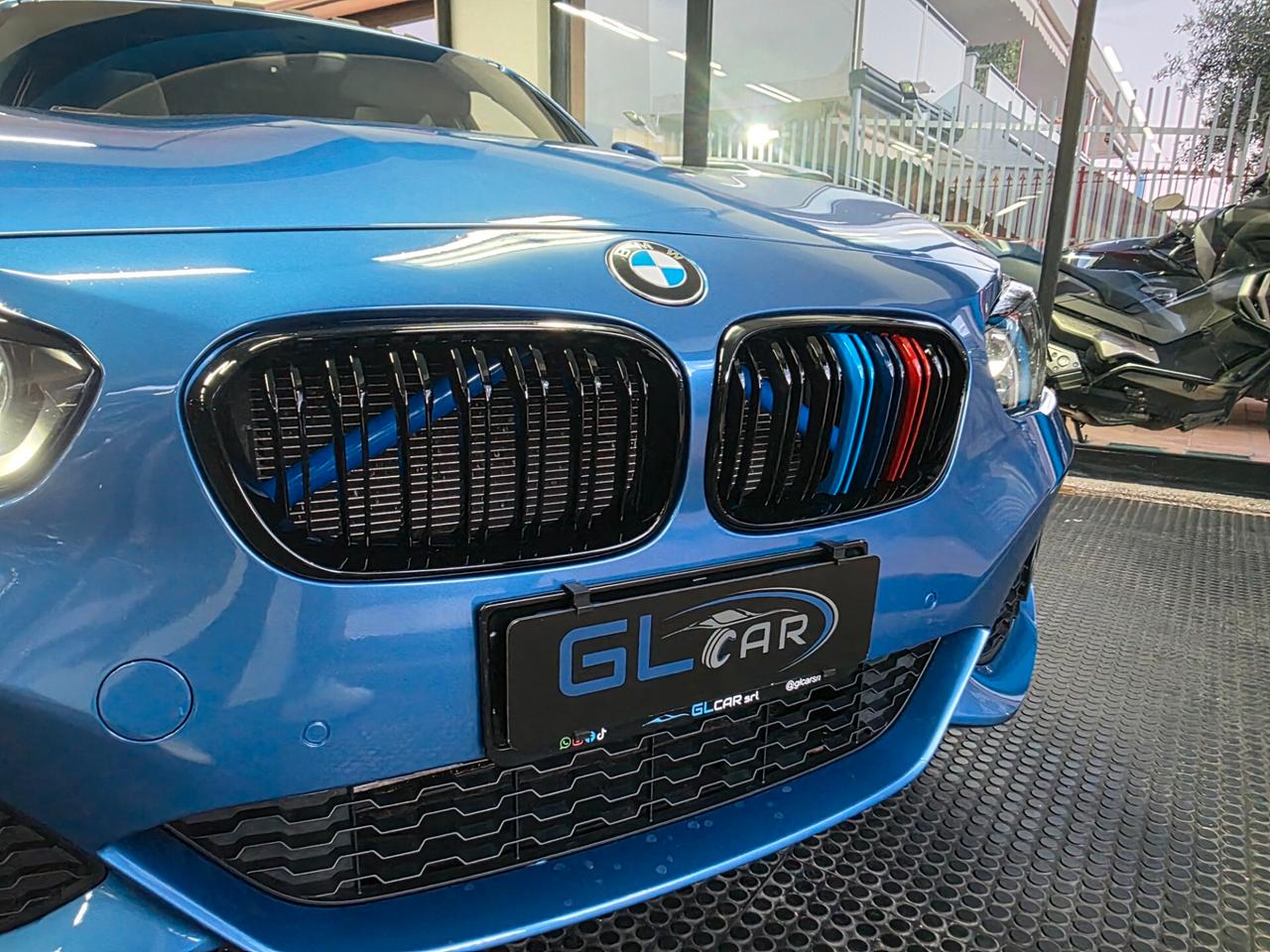 Bmw Serie 1 116d M-Sport Blu Estoril + Tetto