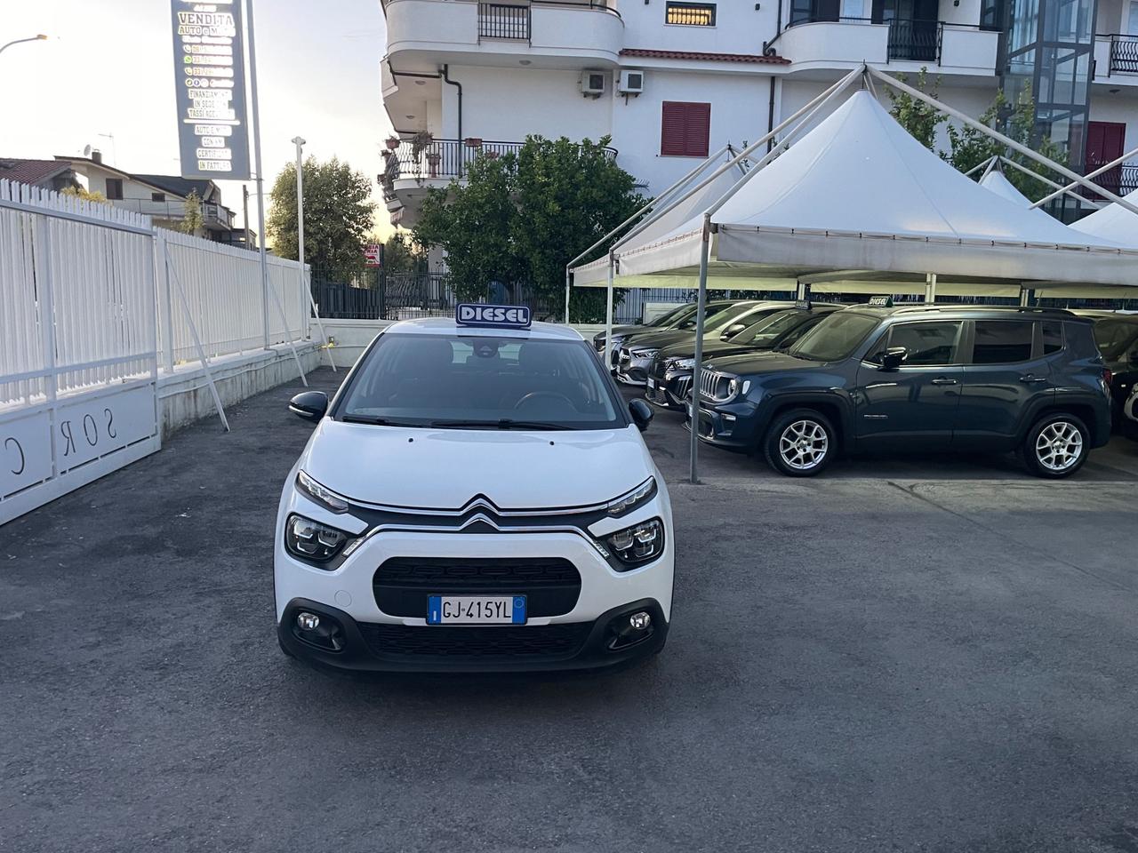 Citroen C3 BlueHDi 100 S&S Feel Pack KM CERTIFICATI!!!