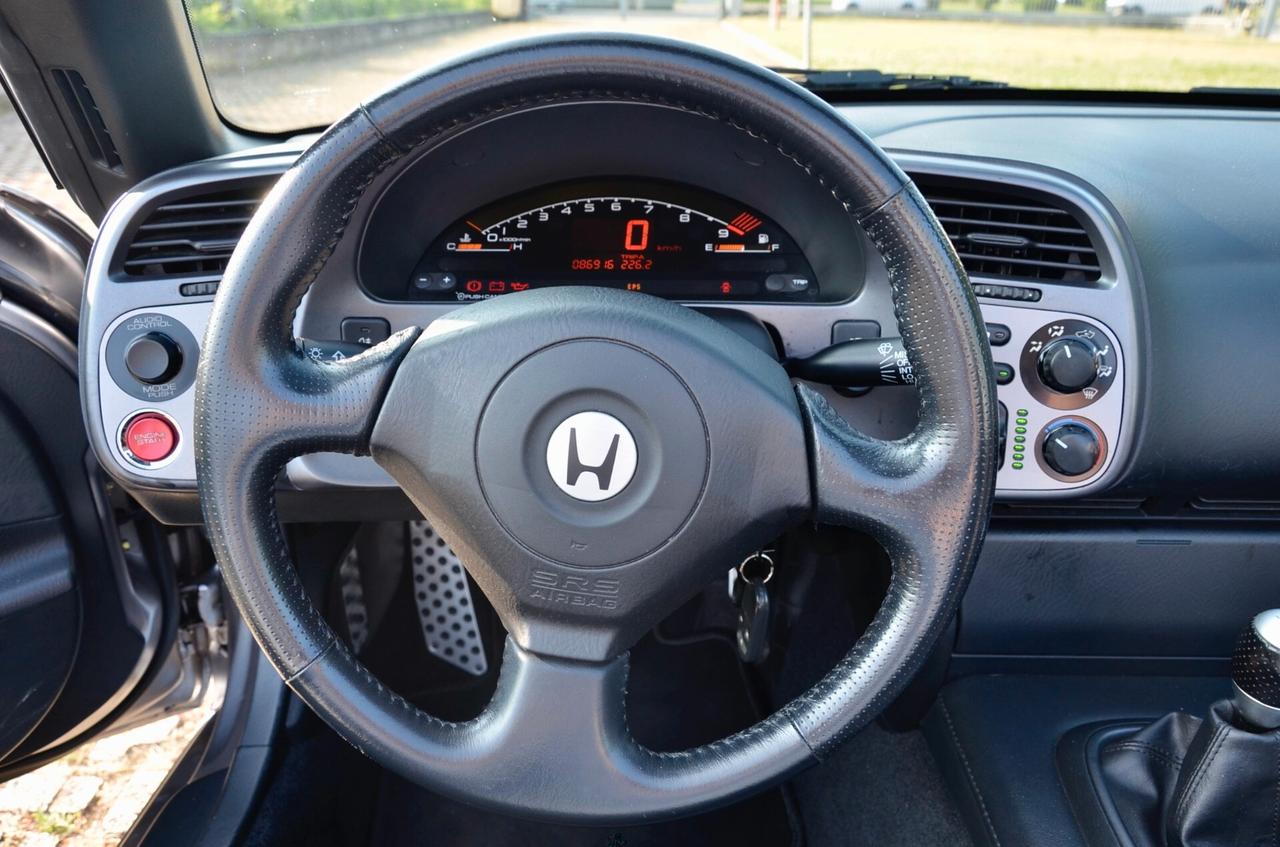 HONDA S 2000 2.0 ROADSTER 240cv V-TEC, SERVICE BOOK, UFF ITALIANA, TARGHE ORIGINALI, PERMUTE