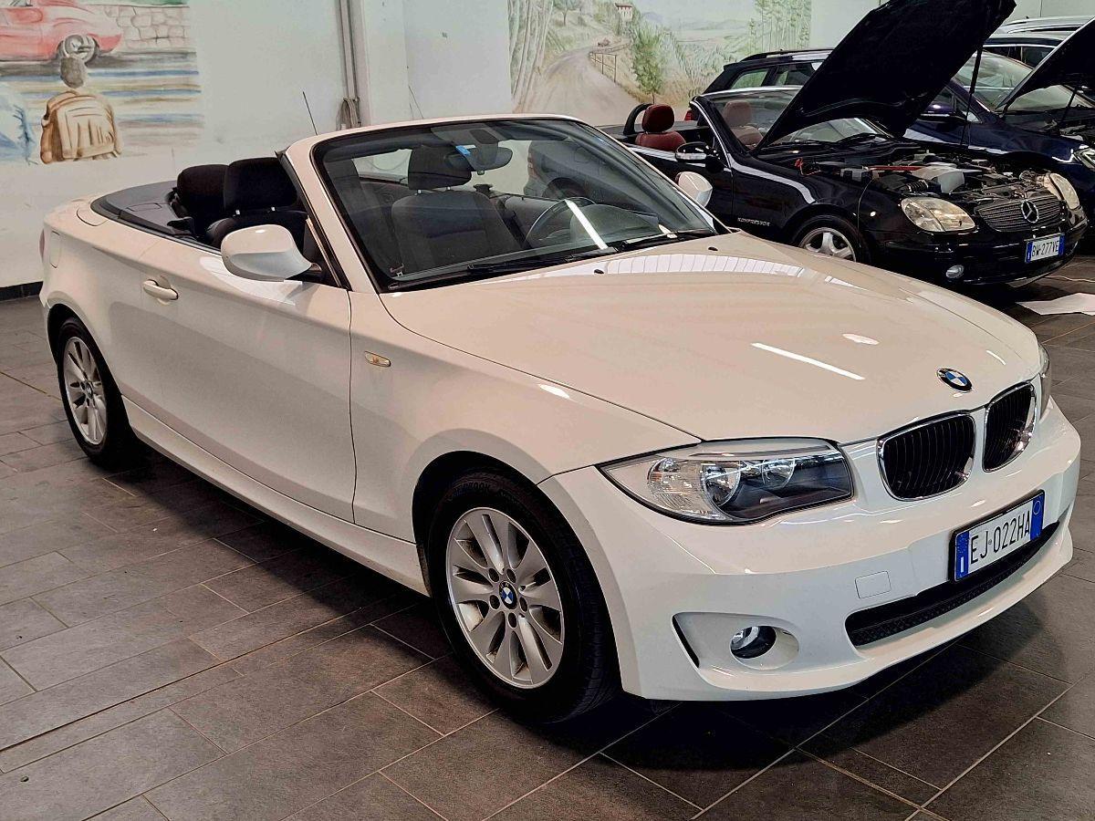 BMW 118d 2.0 143CV CABRIO - UNICO-PROPRIETARIO - OTTIME CONDIZIONI -
