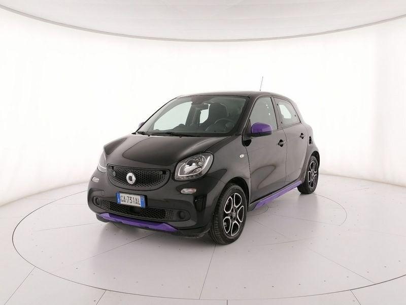 smart forfour eq enel x black